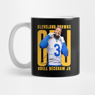 Odell Beckham Jr Aesthetic Tribute 〶 Mug